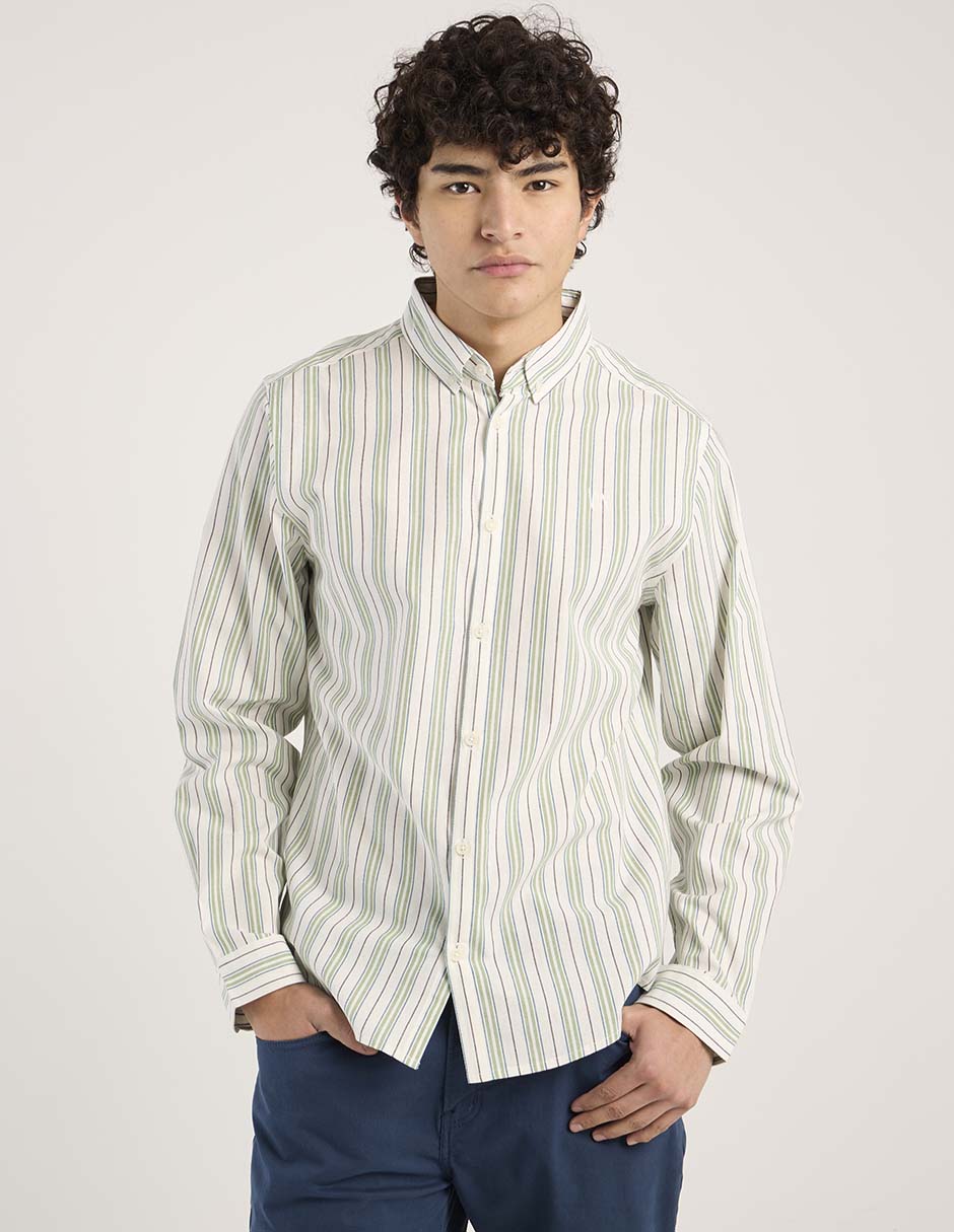 Camisa casual manga larga para hombre Camisa casual manga larga para hombre