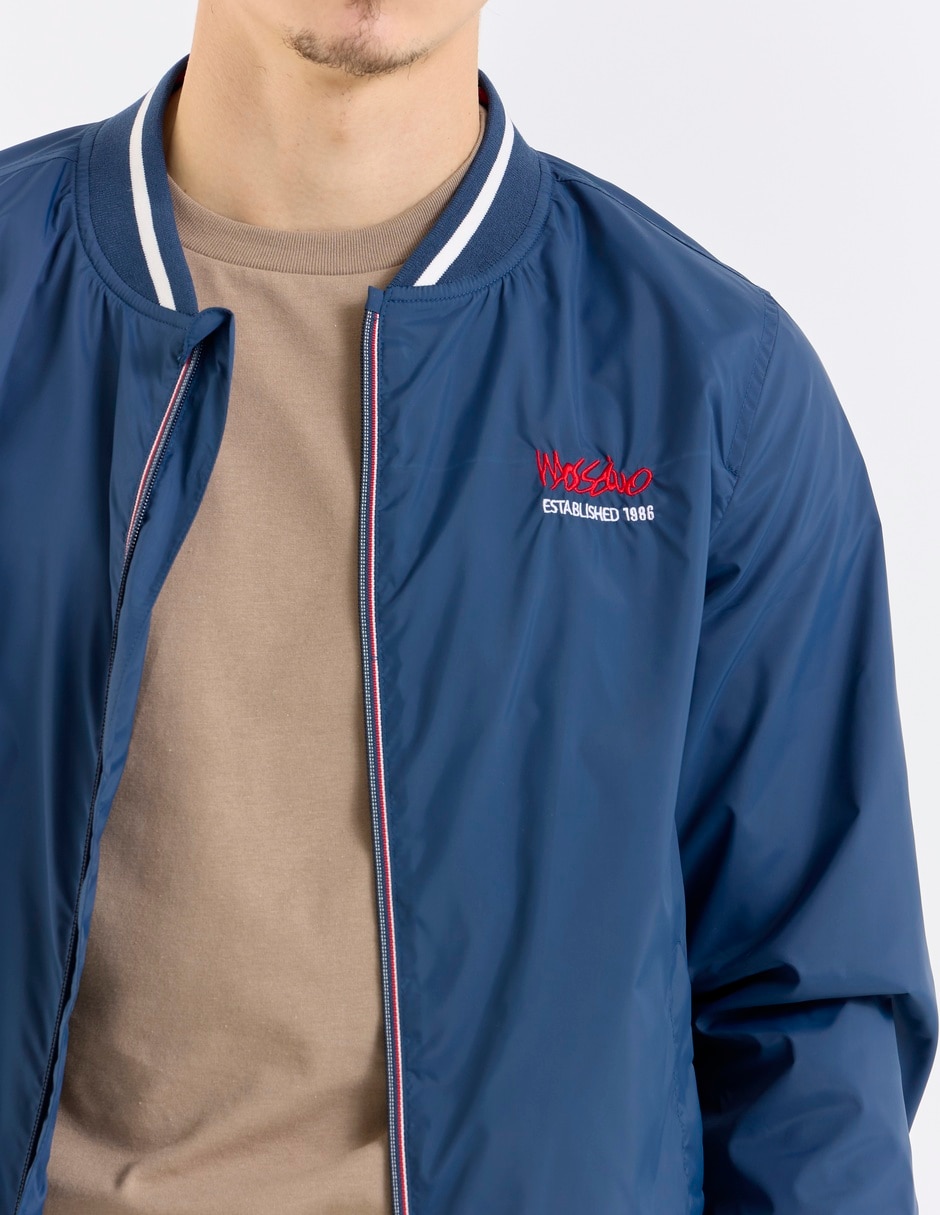 CHAMARRA MOSSIMO, G, DENIM OBSCURO LISO