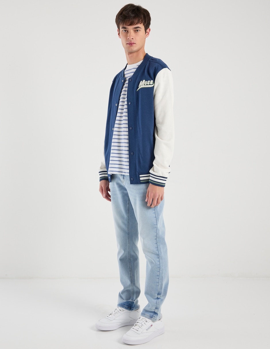 CHAMARRA MOSSIMO, EG, DENIM OBSCURO LIS
