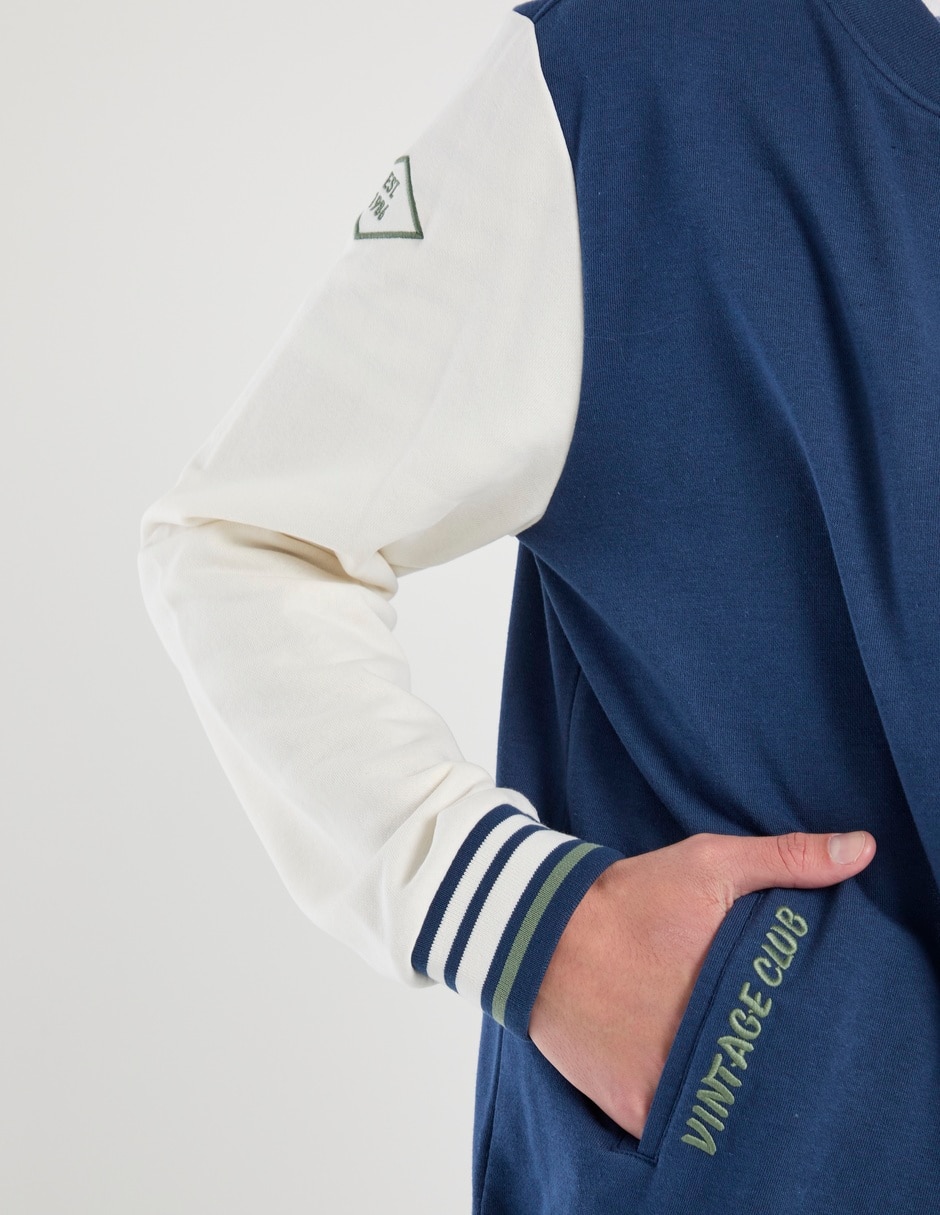 CHAMARRA MOSSIMO, EG, DENIM OBSCURO LIS