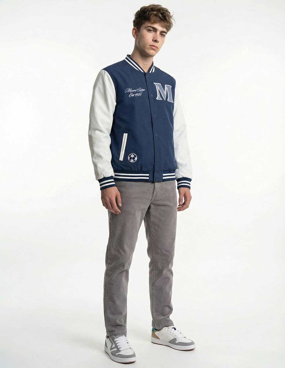 CHAMARRA MOSSIMO, CH, DENIM OBSCURO LIS