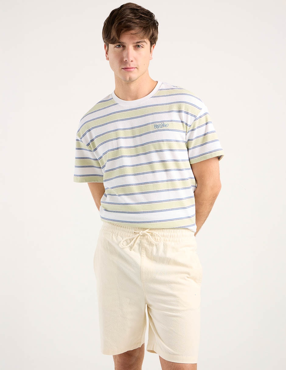 Bermuda de algodón para hombre