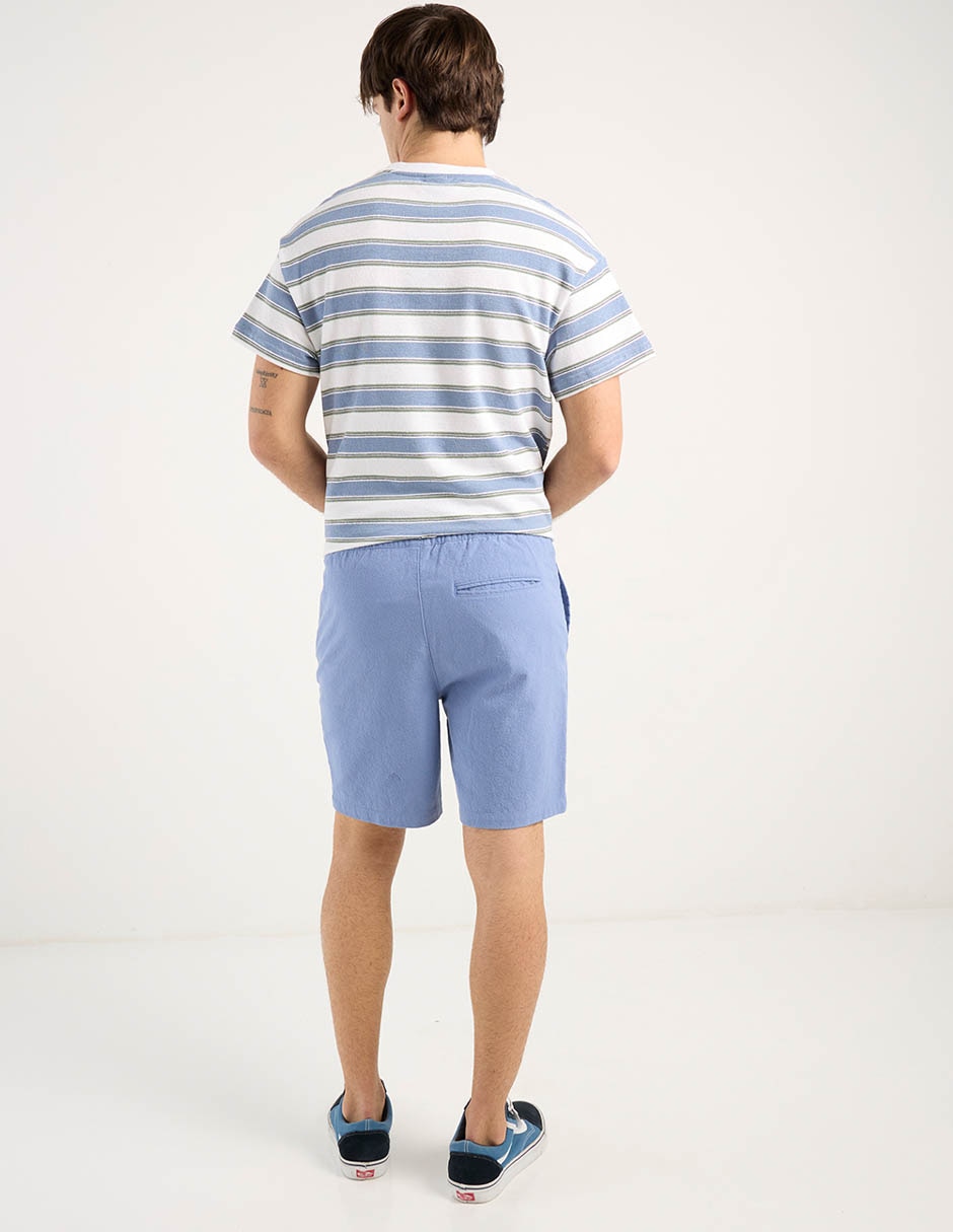BERMUDA MOSSIMO, CH, AZUL ACERO LISO CA