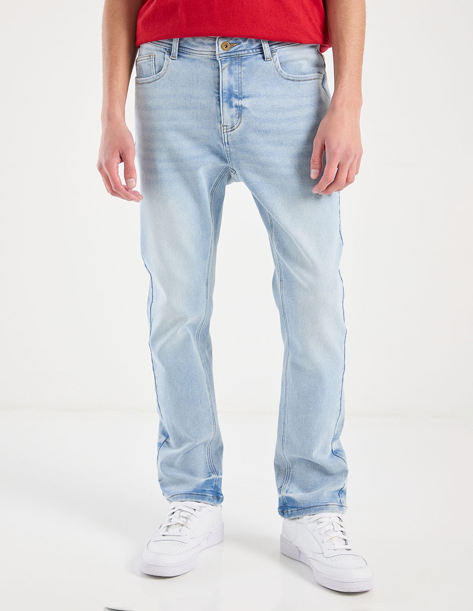 Jeans slim lavado stone wash para hombre Jeans slim lavado stone wash para hombre