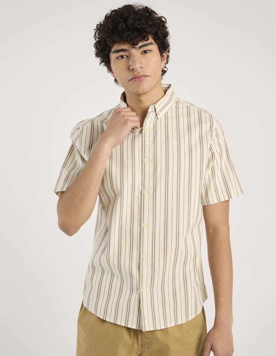 Camisa casual manga corta para hombre Camisa casual manga corta para hombre