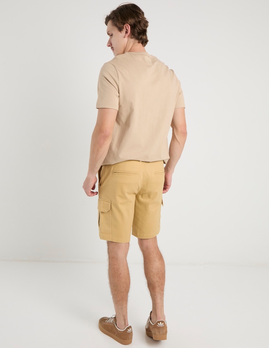 BERMUDA MOSSIMO, 28, AVENA LISO GABARDI