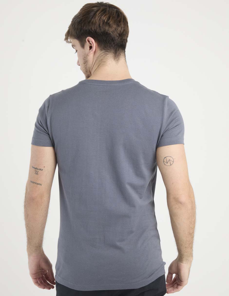 Playera cuello redondo para hombre 2