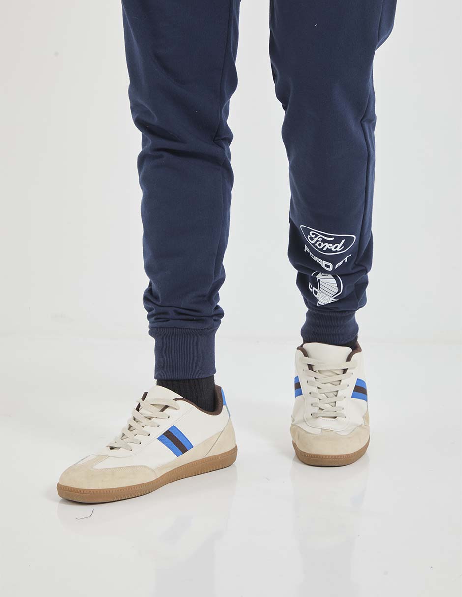 Jogger estampado liso para hombre 5
