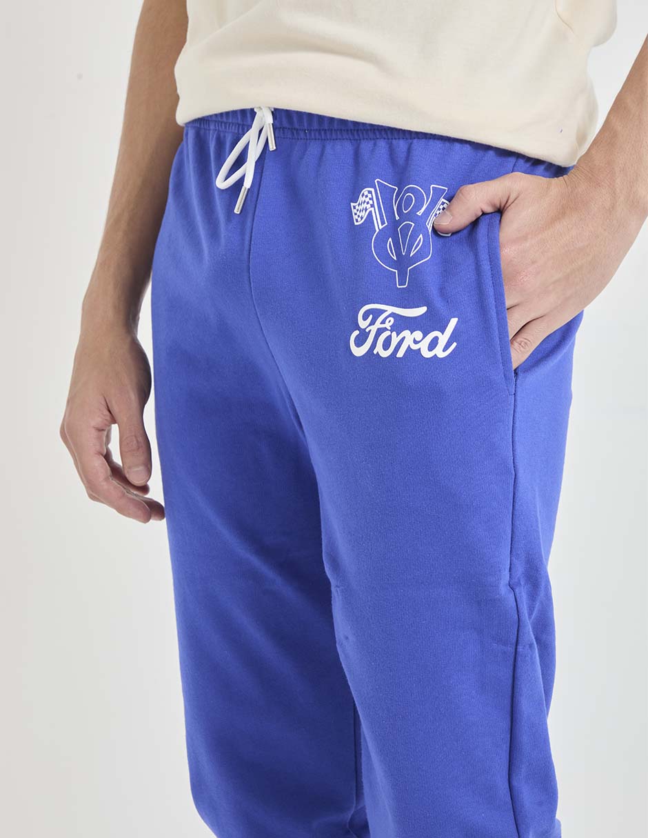 Jogger ajustado Ford con bolsillos para hombre 4