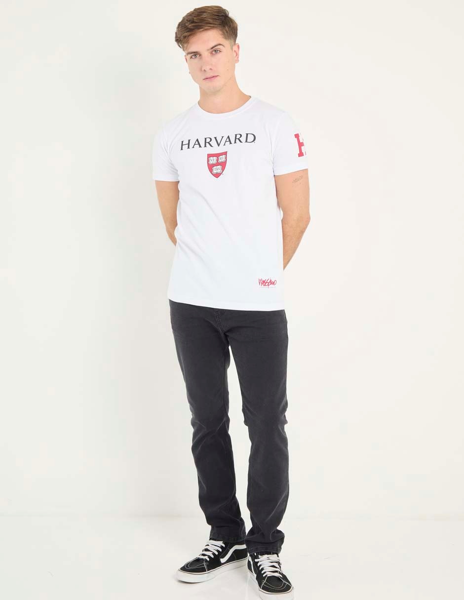 Playera Harvard cuello redondo para hombre 3