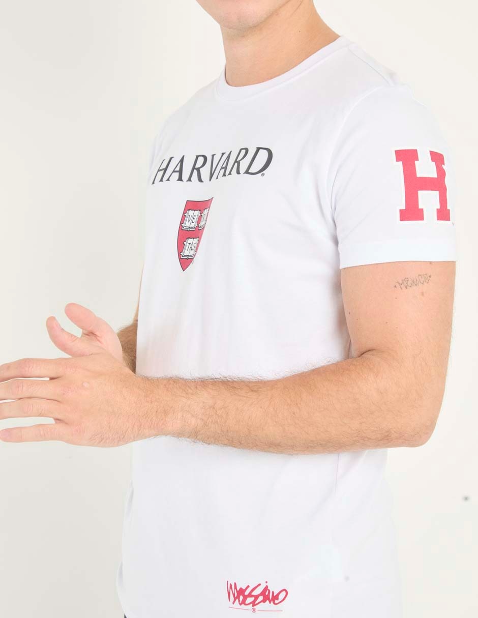 Playera Harvard cuello redondo para hombre 5