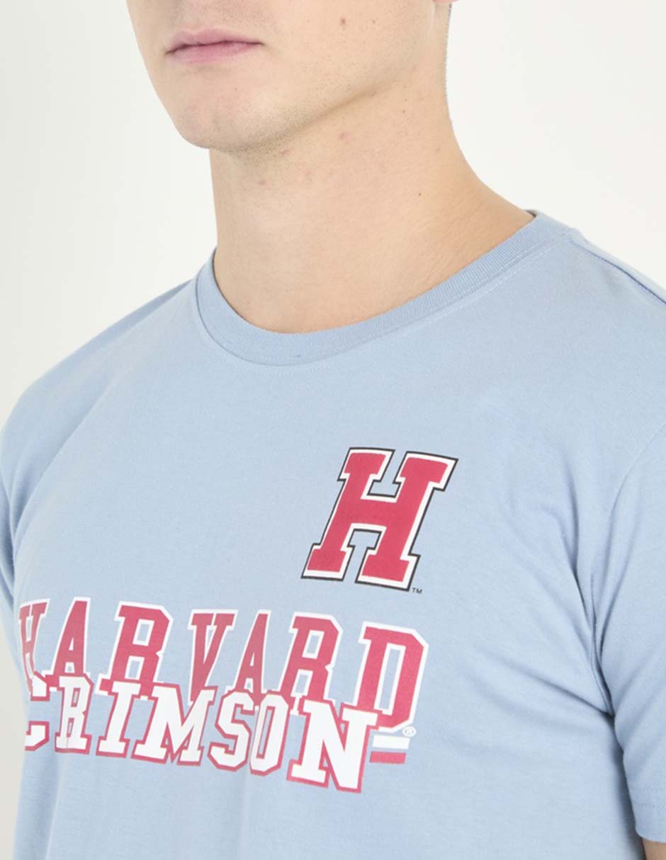 Playera Harvard cuello redondo para hombre 4