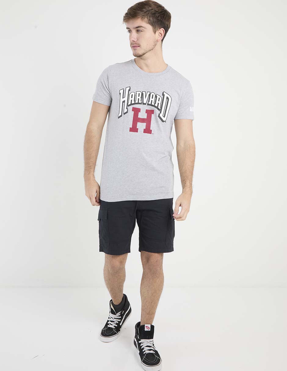 Playera Harvard cuello redondo para hombre 3