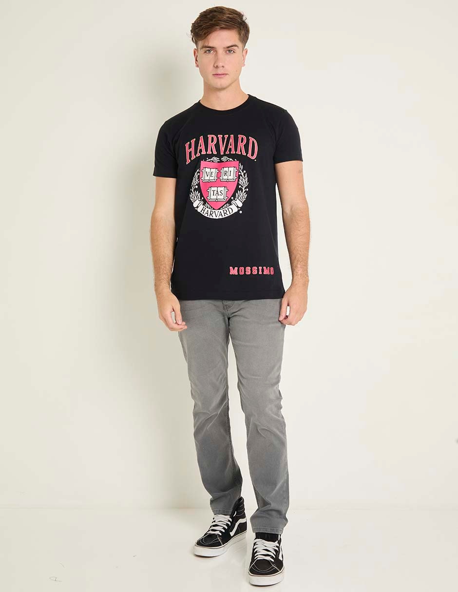 Playera Harvard cuello redondo para hombre 3