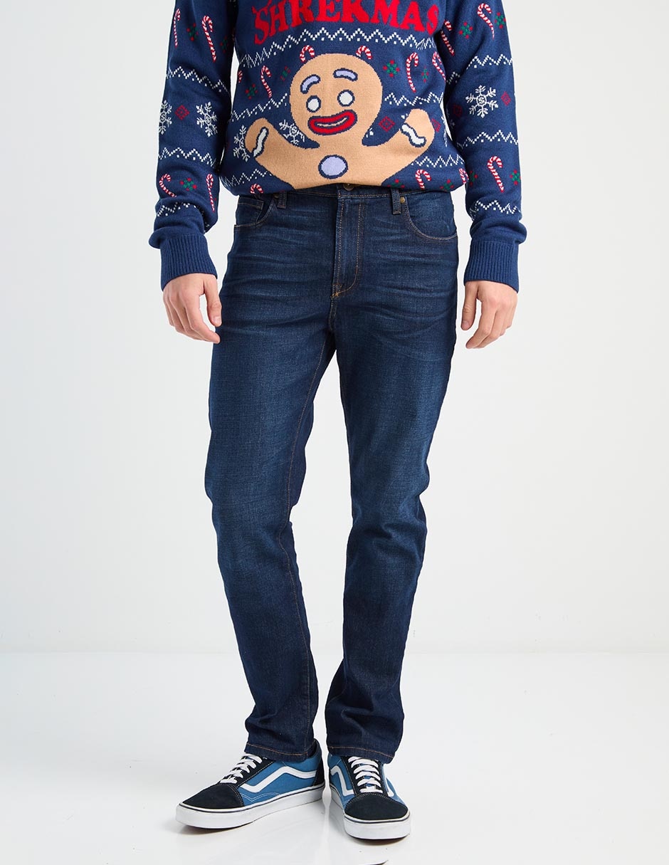 Jeans slim deslavado para hombre Jeans slim deslavado para hombre