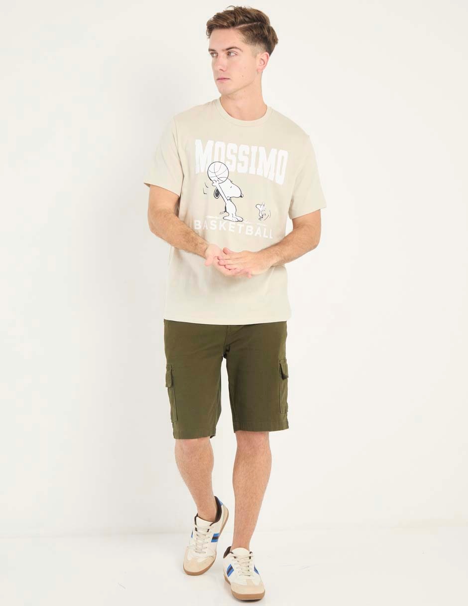Playera Snoopy cuello redondo para hombre 3