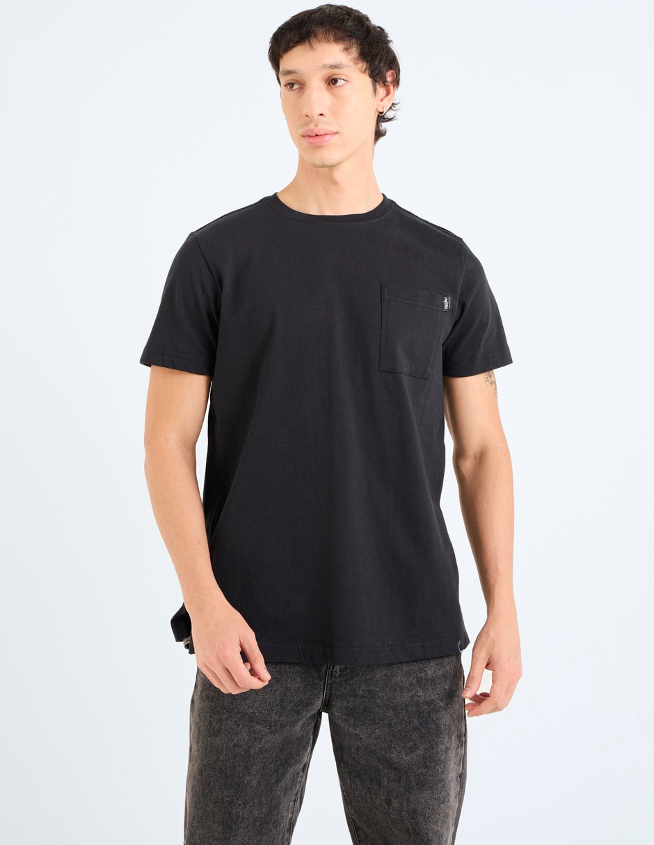 Playera cuello redondo para hombre
