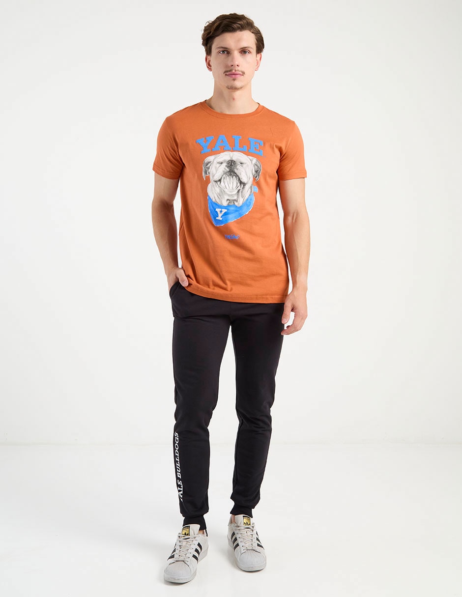 Playera Yale University cuello redondo para hombre 3
