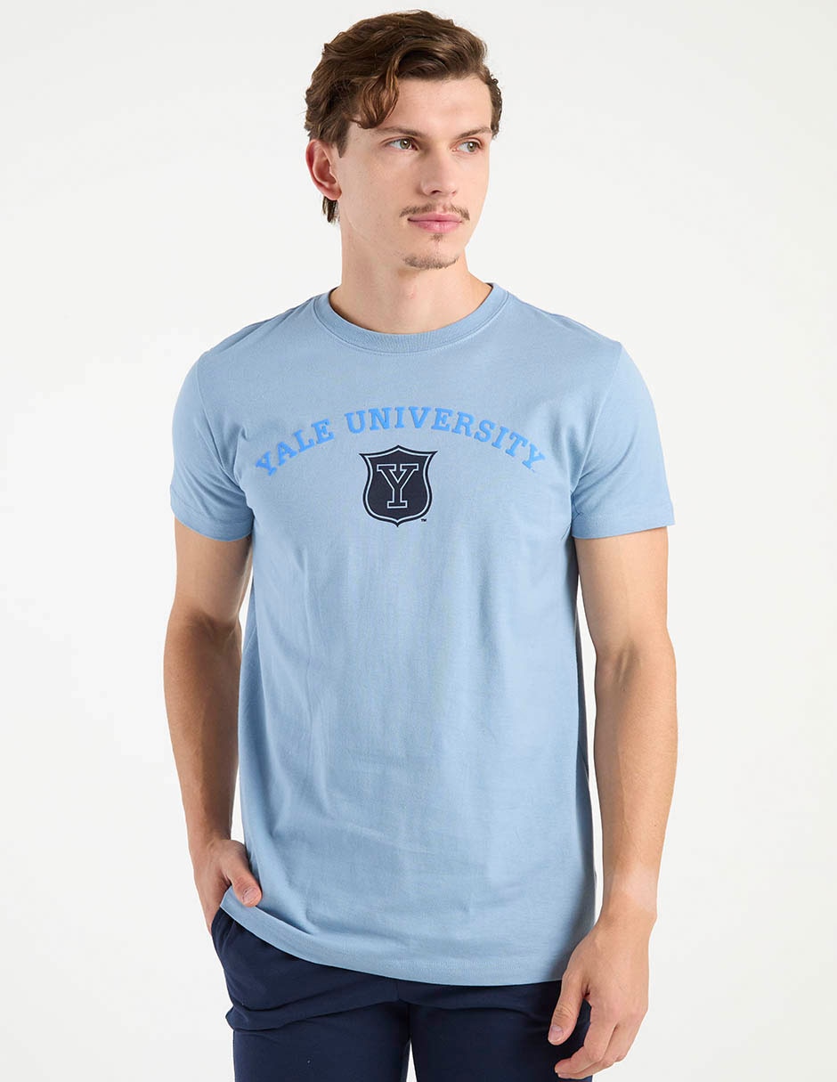 Playera Yale University cuello redondo para hombre 2