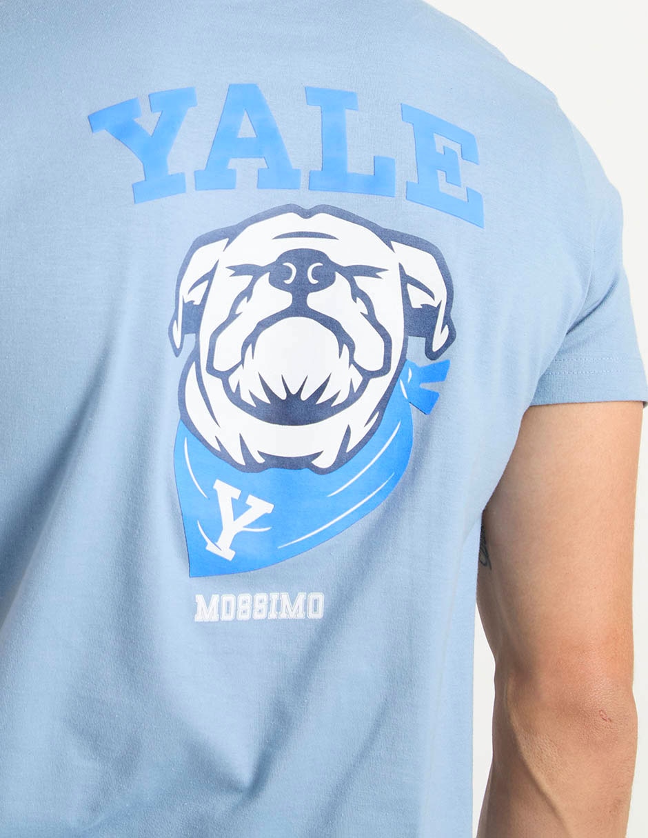 Playera Yale University cuello redondo para hombre 5