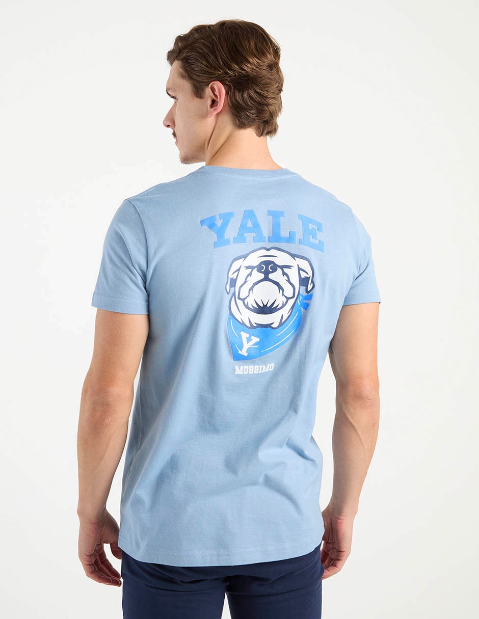 Playera Yale University cuello redondo para hombre 6