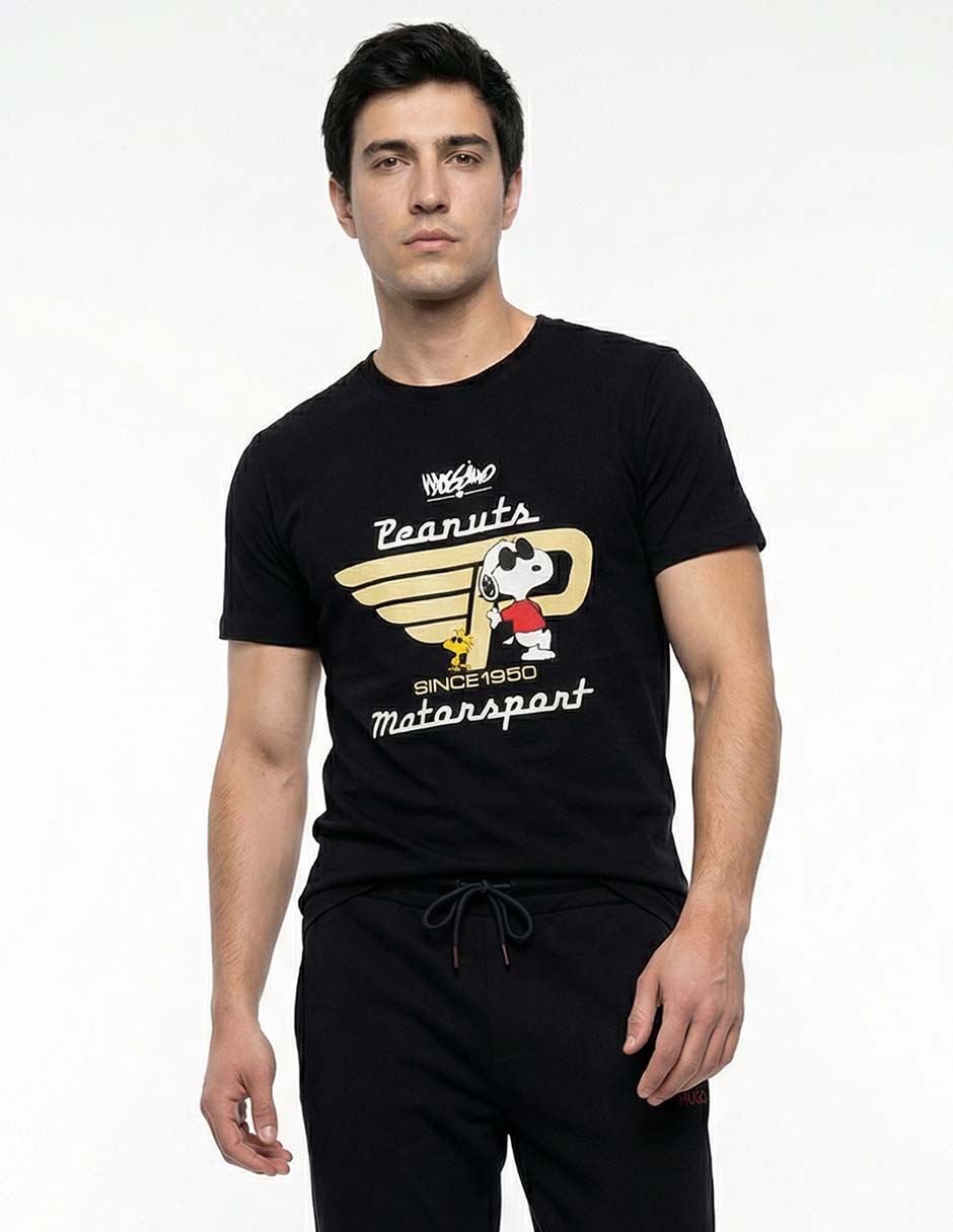 Playera Peanuts cuello redondo para hombre Playera Peanuts cuello redondo para hombre
