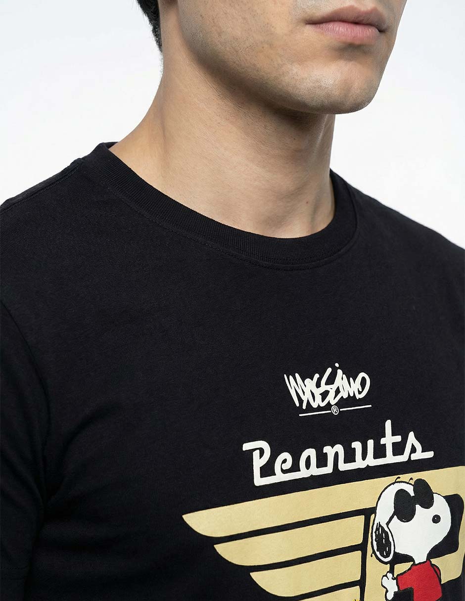 Playera Peanuts cuello redondo para hombre 4