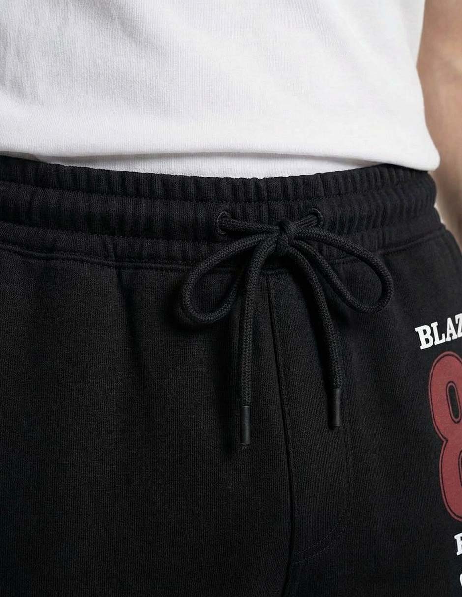 Jogger slim estampado gráfico con bolsillos para hombre 4